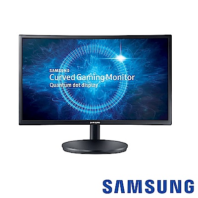 SAMSUNG C24FG70FQE 24型 VA曲面電腦螢幕