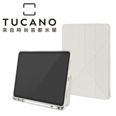 義大利 TUCANO Bamboo iPad (第10代) 10.9 專用 多角度保護殼 - 香草色