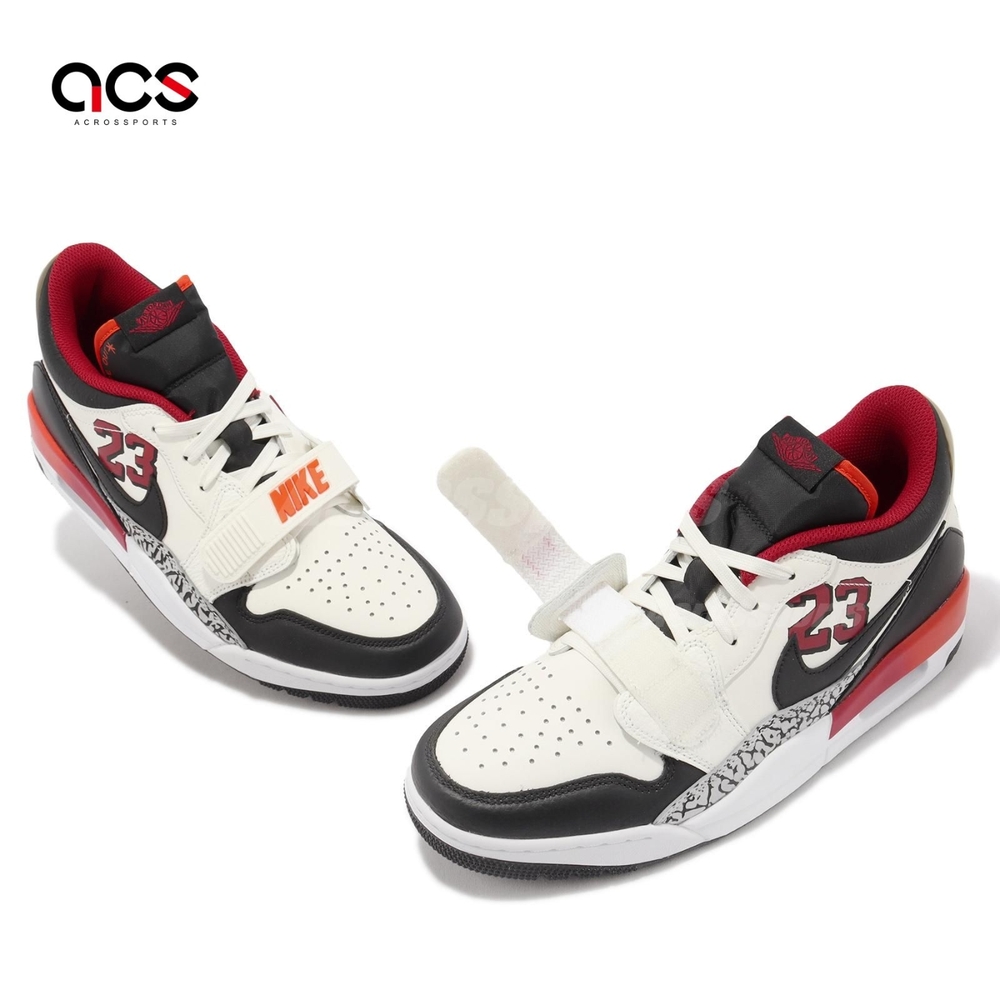 Nike Air Jordan Legacy 312 Low 男鞋芝加哥公牛米白黑爆裂紋FJ7221