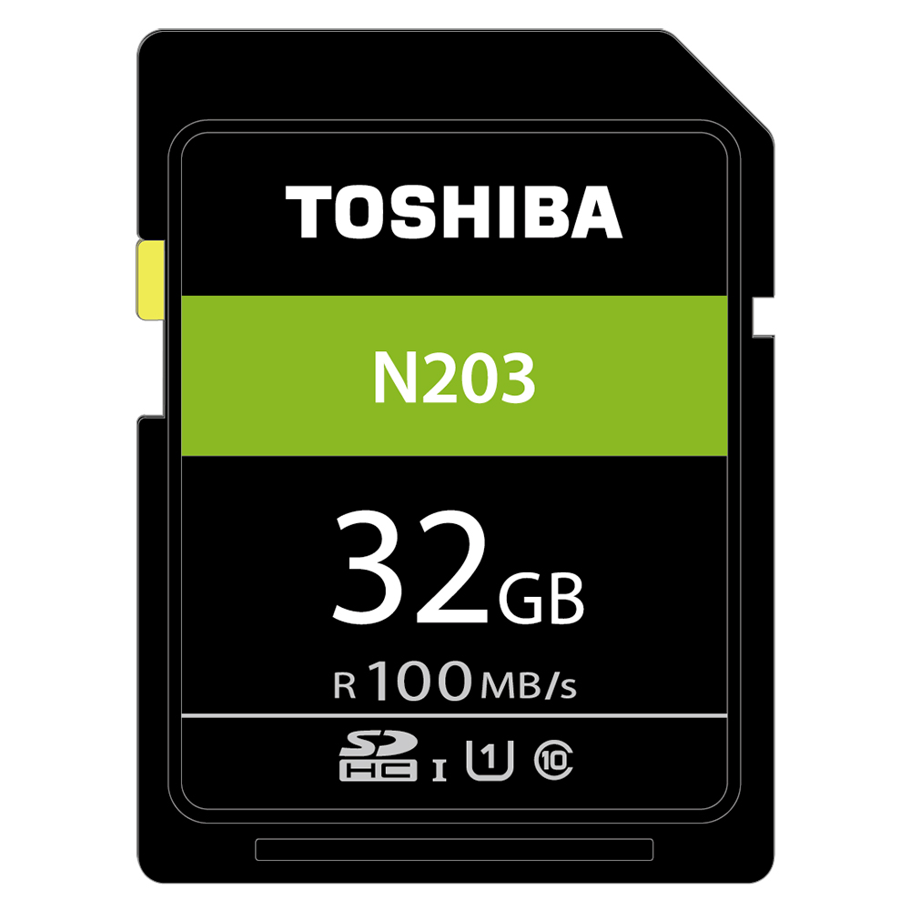 TOSHIBA N203 32GB UHS-I(U1) SDHC 100MB高速記憶卡