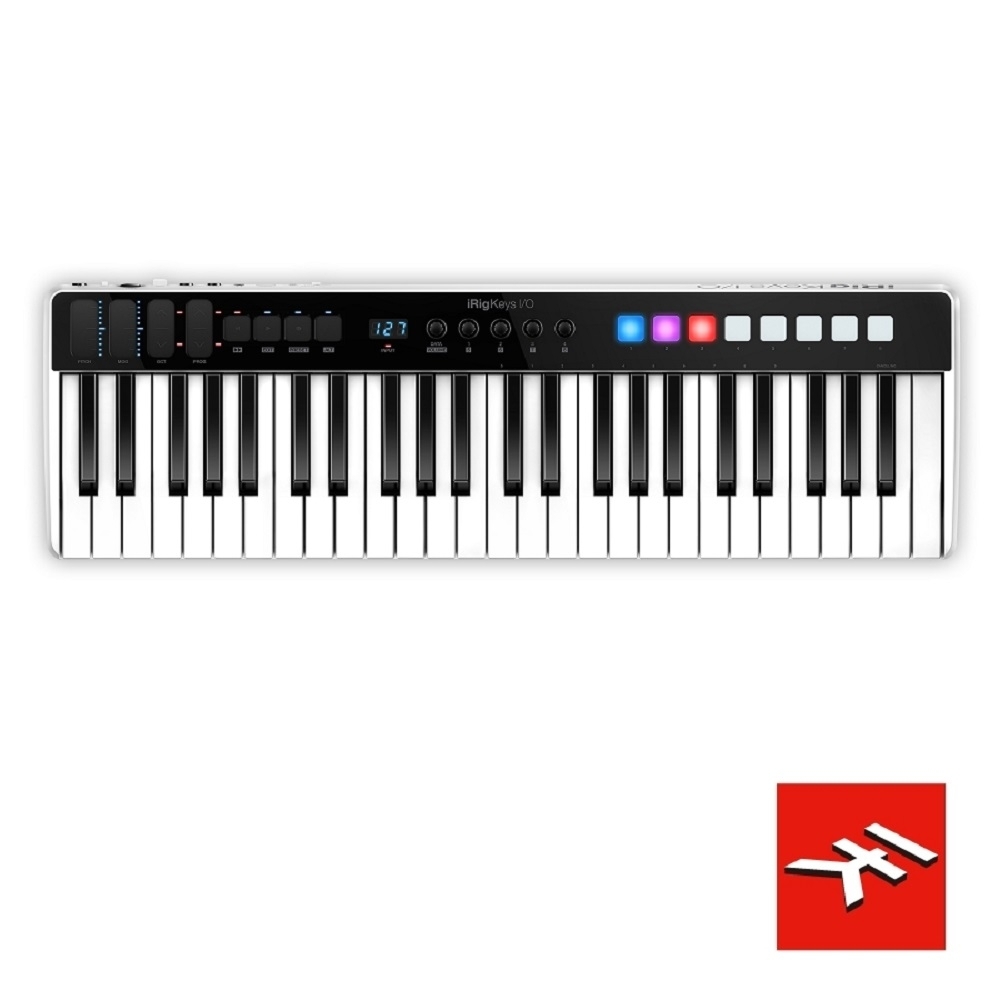 IK Multimedia iRigKeys I/O標準49鍵/多合一工作站