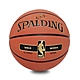 SPALDING 籃球 17 Golden NBA Rubber 斯伯丁 7號球 室外 咖啡 金 SPA83492 product thumbnail 1