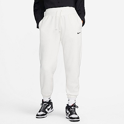 Nike As W Nsw Phnx Flc Hr Os Pant [DQ5888-133] 女 長褲 棉褲 刷毛 白