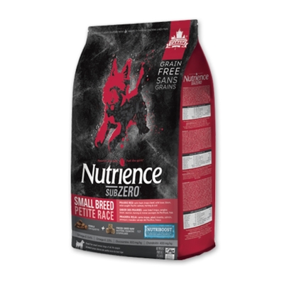 【Nutrience 紐崔斯】SUBZERO黑鑽頂極無穀小型犬糧+營養凍乾-牛肉+羊肉2.27kg