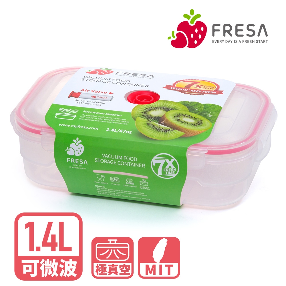 FRESA Vacuum Seal Food Container Size 1L (Microwave Steamer)