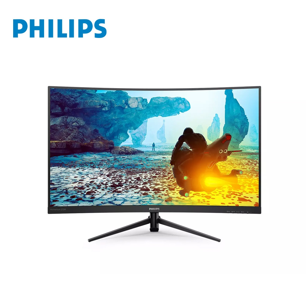 PHILIPS 27型 272M8CZ(黑)(寬)螢幕顯示器