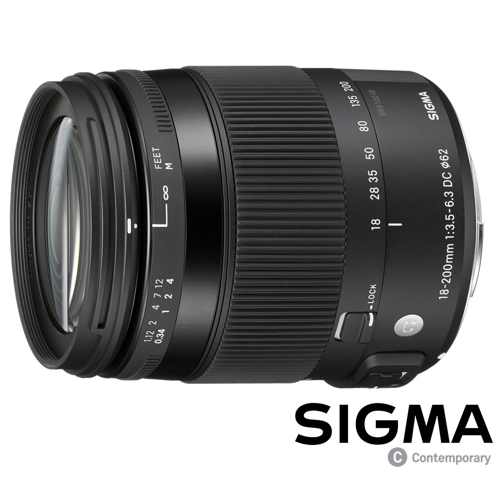 SIGMA 18-200mm F3.5-6.3 DC MACRO OS HSM Contemporary (公司貨