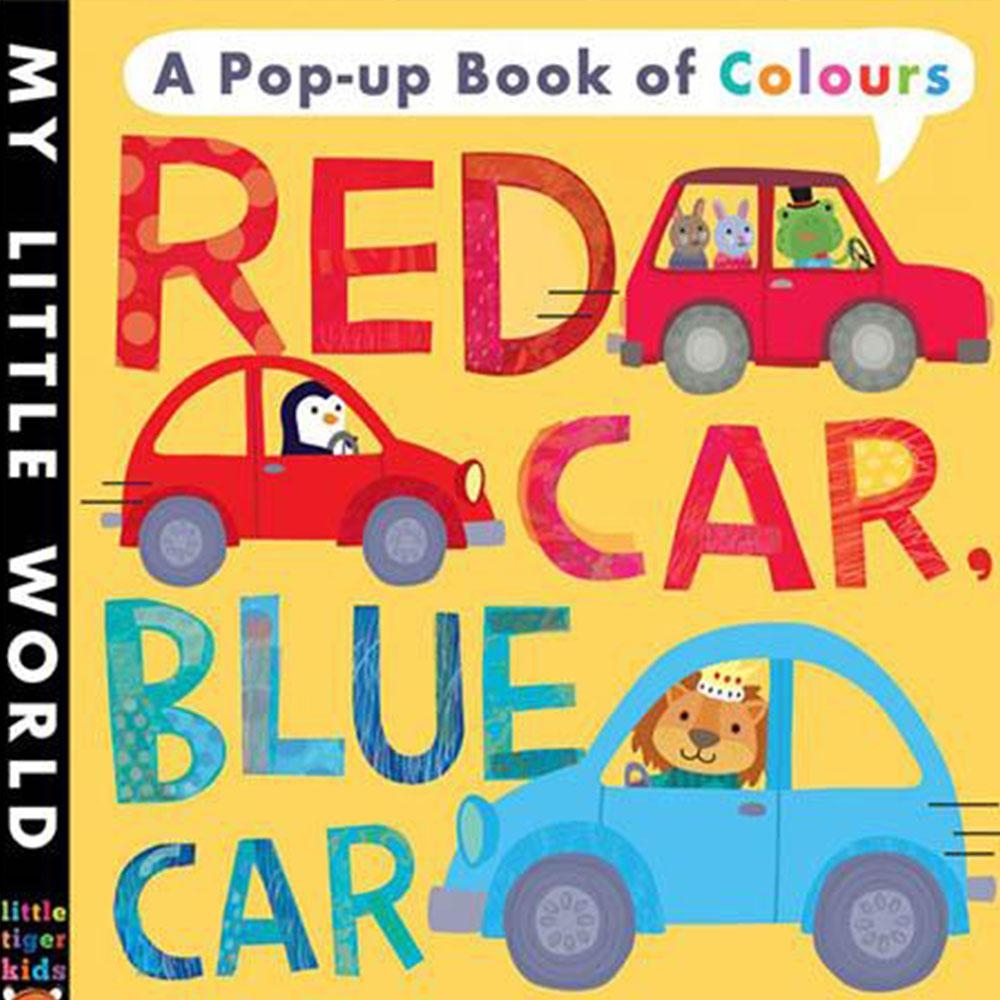 Red Car, Blue Car 五彩繽紛的世界硬頁立體書