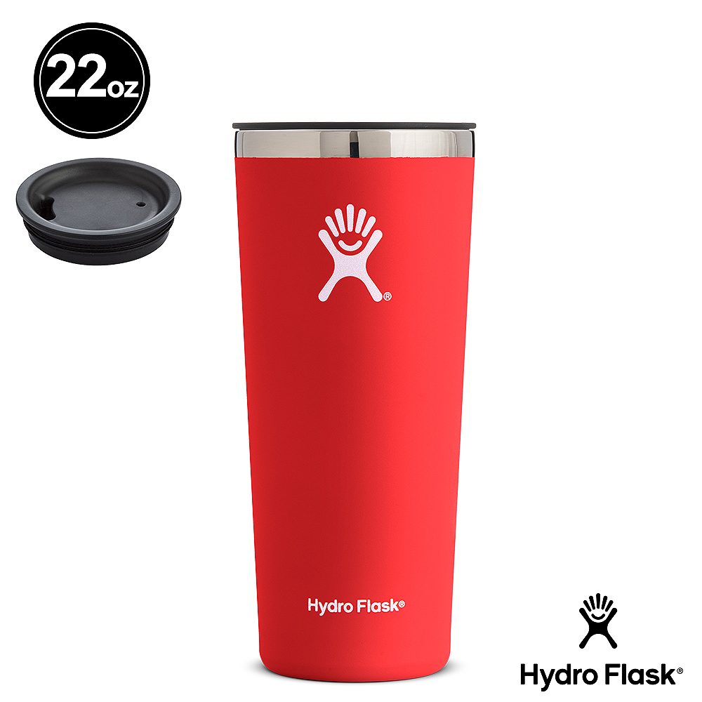 美國Hydro Flask 保溫隨行杯 22oz/650ml 熔岩紅