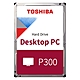 TOSHIBA【桌上型】P300 3.5吋 2TB 7200 RPM/256MB (HDWD320UZSVA) product thumbnail 1