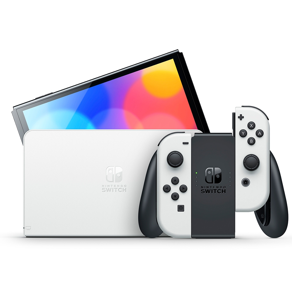 [滿件出貨]任天堂 Nintendo Switch OLED 白色主機 | Switch 主機組合 | Yahoo奇摩購物中心