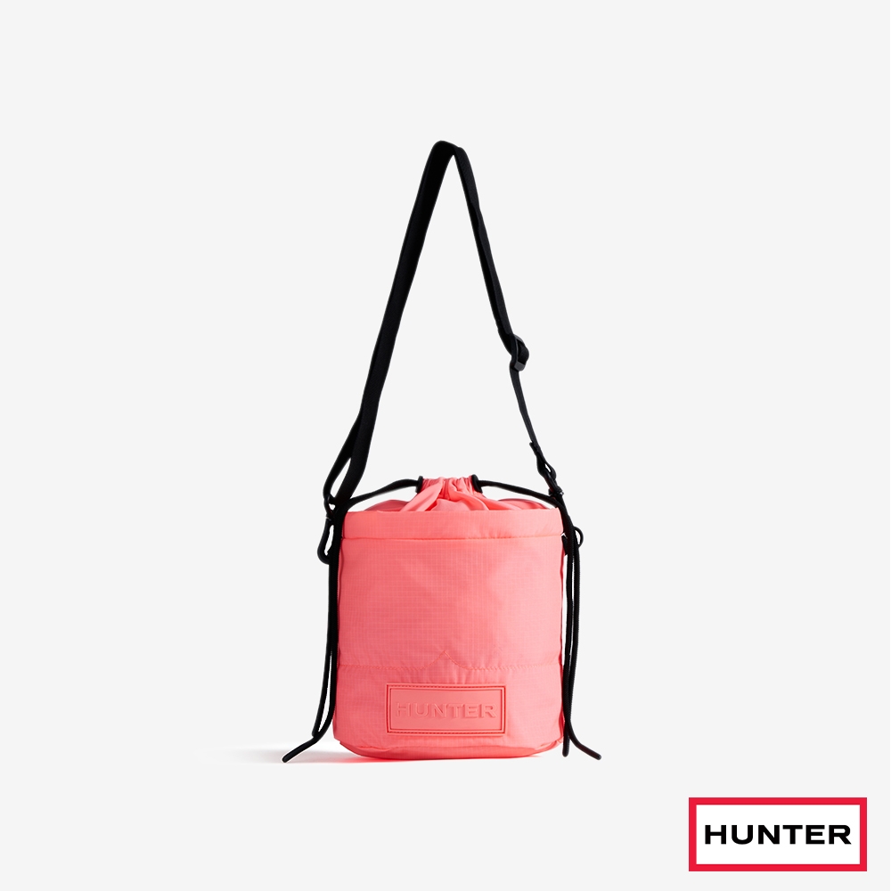 HUNTER - Travel輕量水桶包-橘粉色