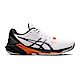 Asics Sky Elite FF 2 [1051A064-102] 男 排球鞋 運動 訓練 比賽 進攻 彈力 白黑橘 product thumbnail 1