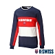 K-SWISS Heritage Round Sweater圓領長袖上衣-女-深藍 product thumbnail 1