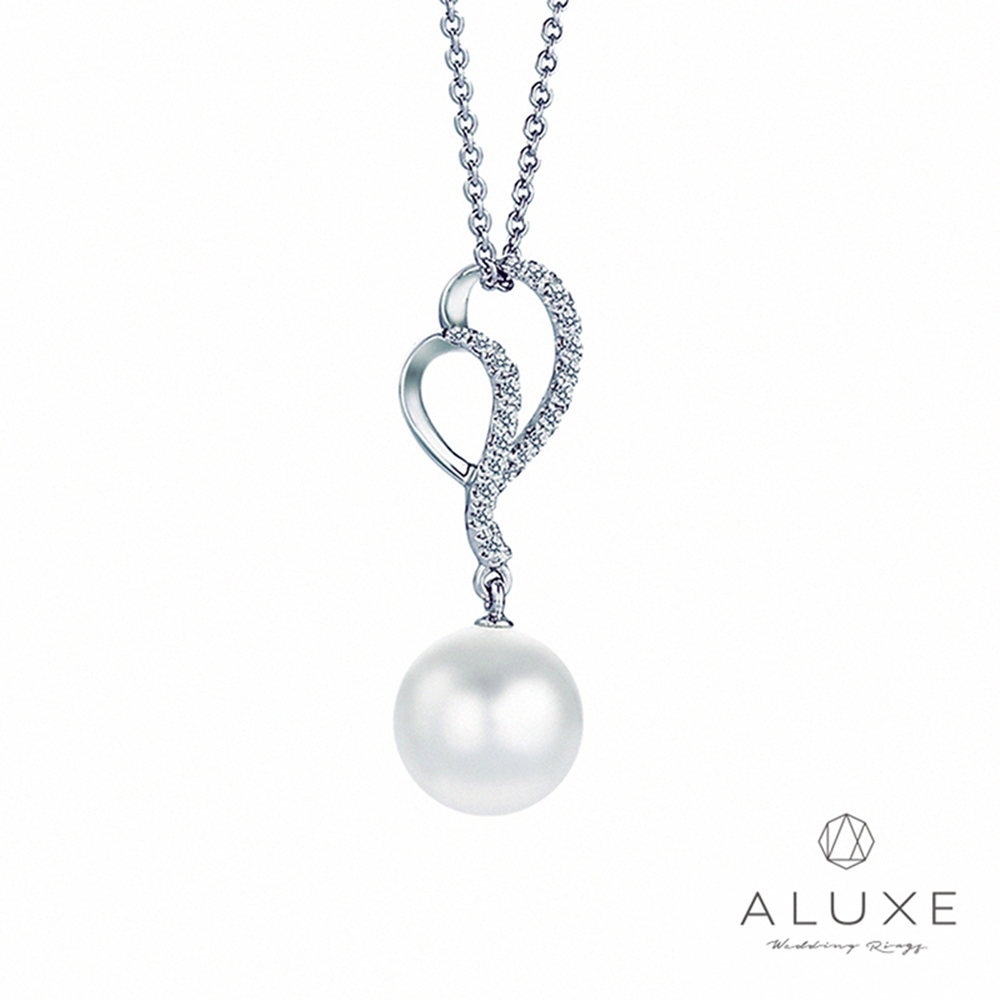 A-LUXE 亞立詩 寵愛系列8-8.5mm 天然淡水養珠珍珠項鍊