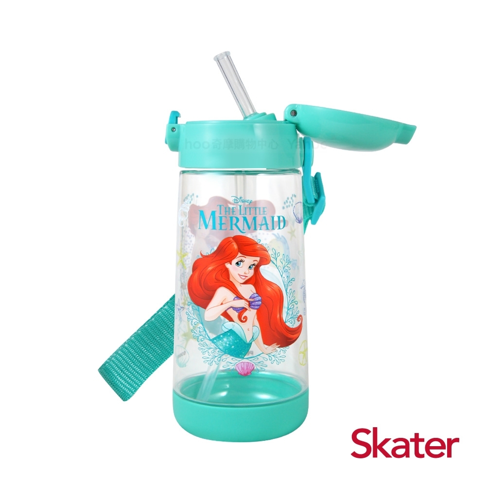 Skater PET吸管水壺(480ml) 小美人魚