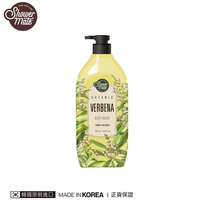 Shower Mate 療癒植園花草沐浴乳-馬鞭草500ml