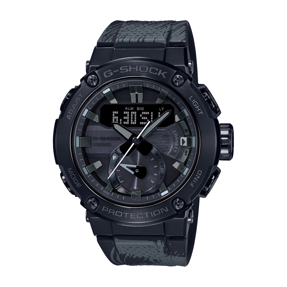 CASIO卡西歐 G-SHOCK 太極系列 藍牙 太陽能電力 GST-B200TJ-1A_49.2mm | G-SHOCK | Yahoo奇摩購物中心