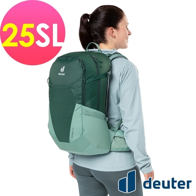 【deuter 德國】 FUTURA 25SL透氣網架背包3400221森林綠/登山包/健行包/戶外休閒包*