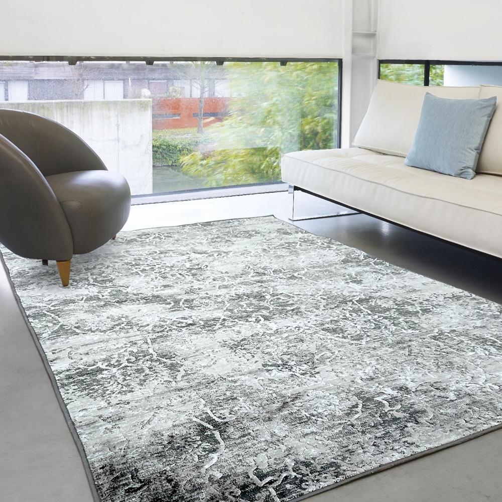 范登伯格 - 絕代 進口絲質地毯-銀穗 (160x230cm)