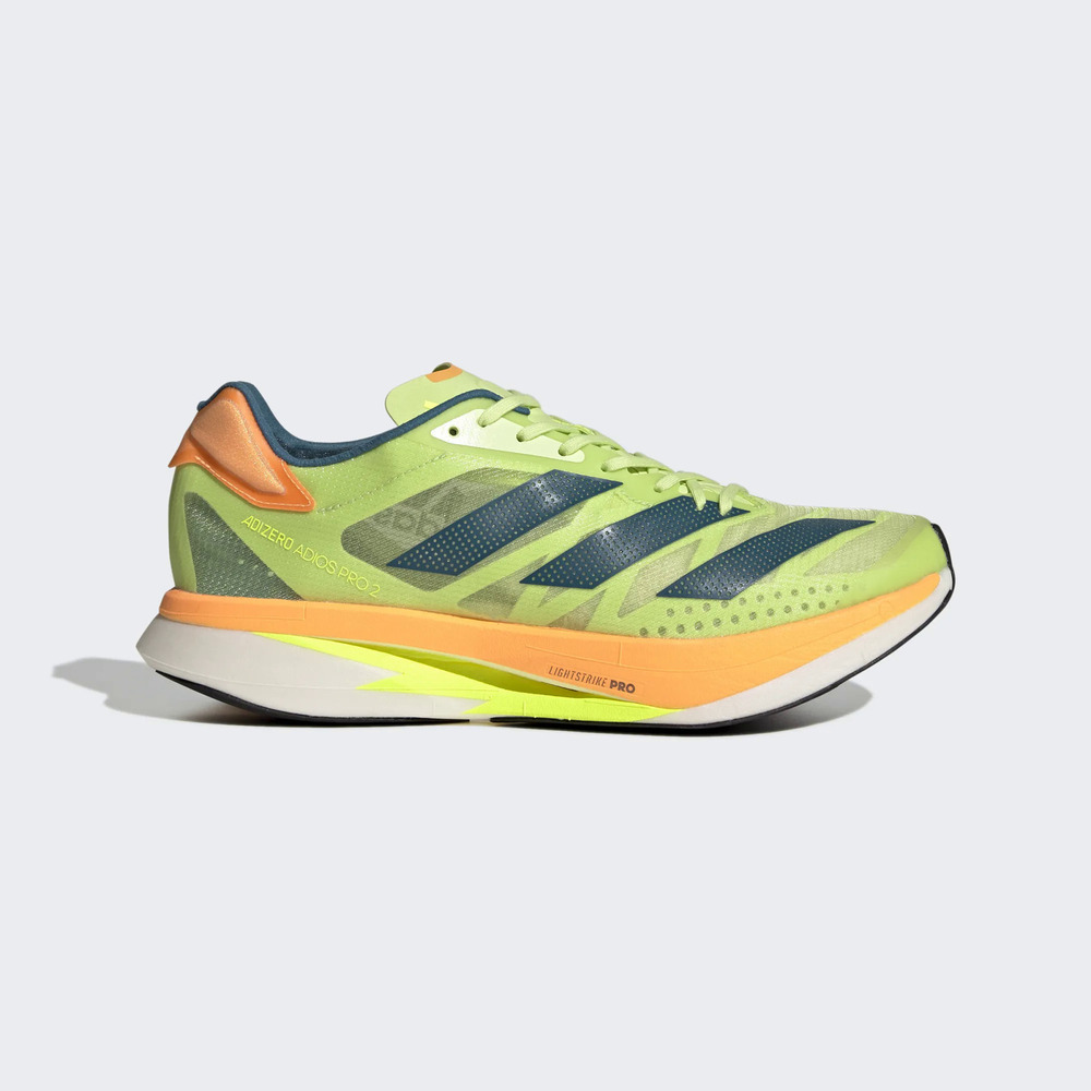 Adidas Adizero Adios Pro 2 [GX3124] 男慢跑鞋運動比賽競速跑鞋避震黃