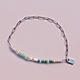 Pura Vida 美國手工 SEABRIGHT STRETCH BEAD 銀色彩珠伸縮手鍊 product thumbnail 1