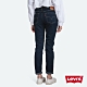 Levis 女款 中腰修身窄管牛仔長褲 黑藍基本款 彈性布料 product thumbnail 2