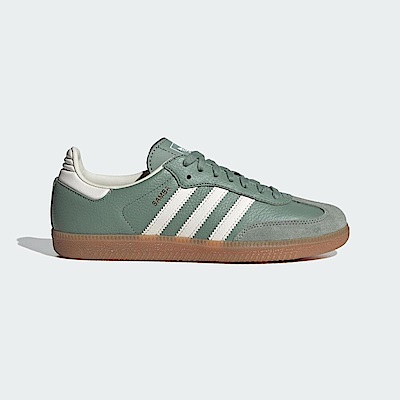 Adidas Samba OG W [IE7011] 女 休閒鞋 經典 復古 德訓鞋 皮革 膠底 百搭 穿搭 抹茶綠