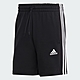 adidas 愛迪達 短褲 男款 運動褲 M 3S FT SHO 黑 IC9435(L4611) product thumbnail 1