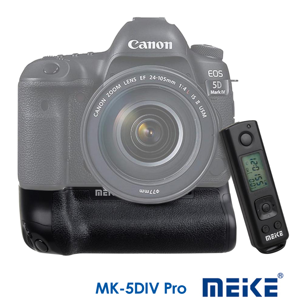 Meike 美科 CANON 5D Mark IV 垂直手把(BG-E20) -附遙控器