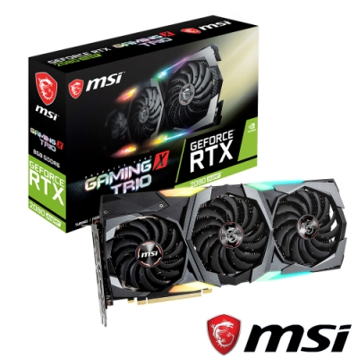 MSI微星 GeForce RTX 2080 SUPER GAMING X TRIO顯示卡