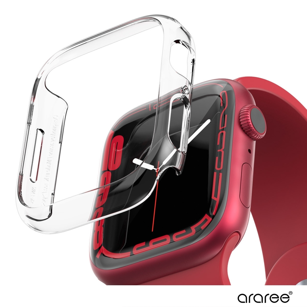 Araree Apple Watch S8/7 41/45mm 透明抗震保護殼