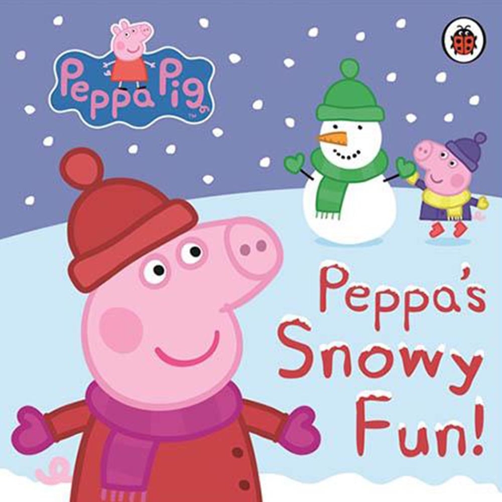 Peppa Pig：Snowy Fun 佩佩豬玩雪趣精裝硬頁書 | 拾書所