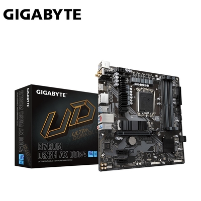 技嘉gigabyte b760m ds3h ax ddr4 intel主機板