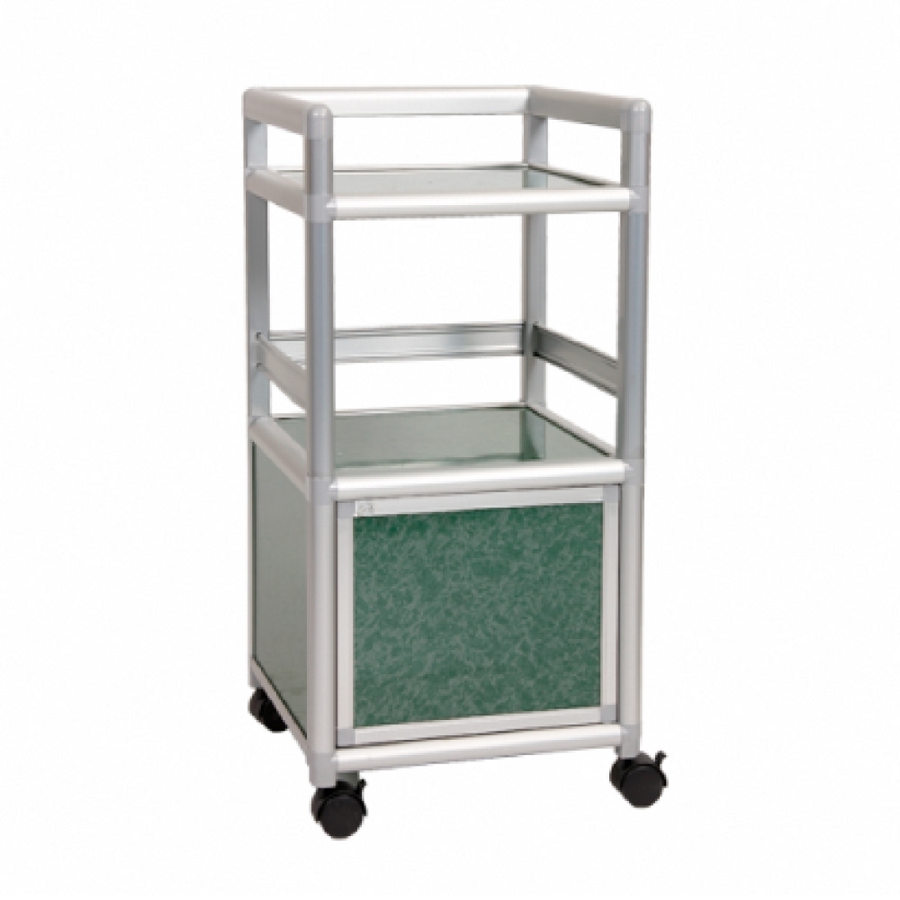 Cabini小飛象-花崗綠得意1.2尺單門鋁合金餐櫃-40.1.x41.1x83.6cm