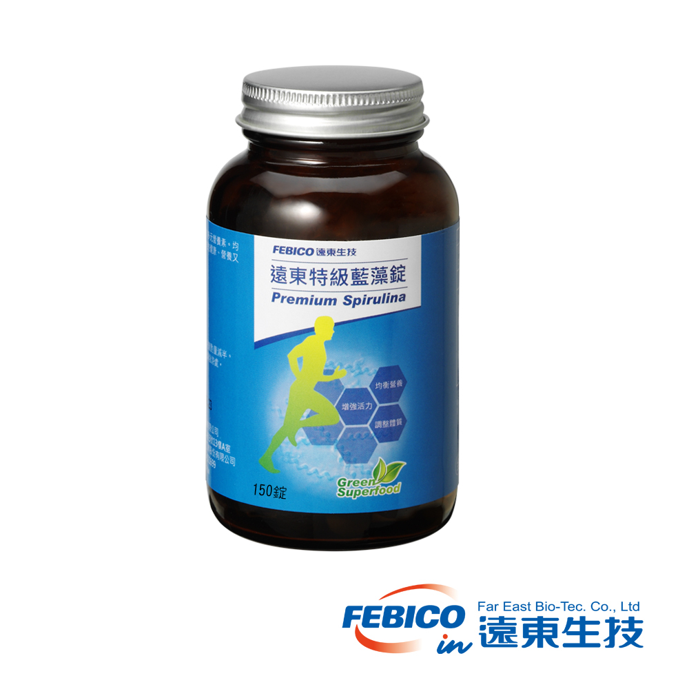 遠東生技 特級藍藻500mg(150錠/瓶)共6瓶