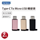 Kamera Type-C To Micro USB轉接頭 二入組  / Type-C 轉 Micro product thumbnail 1