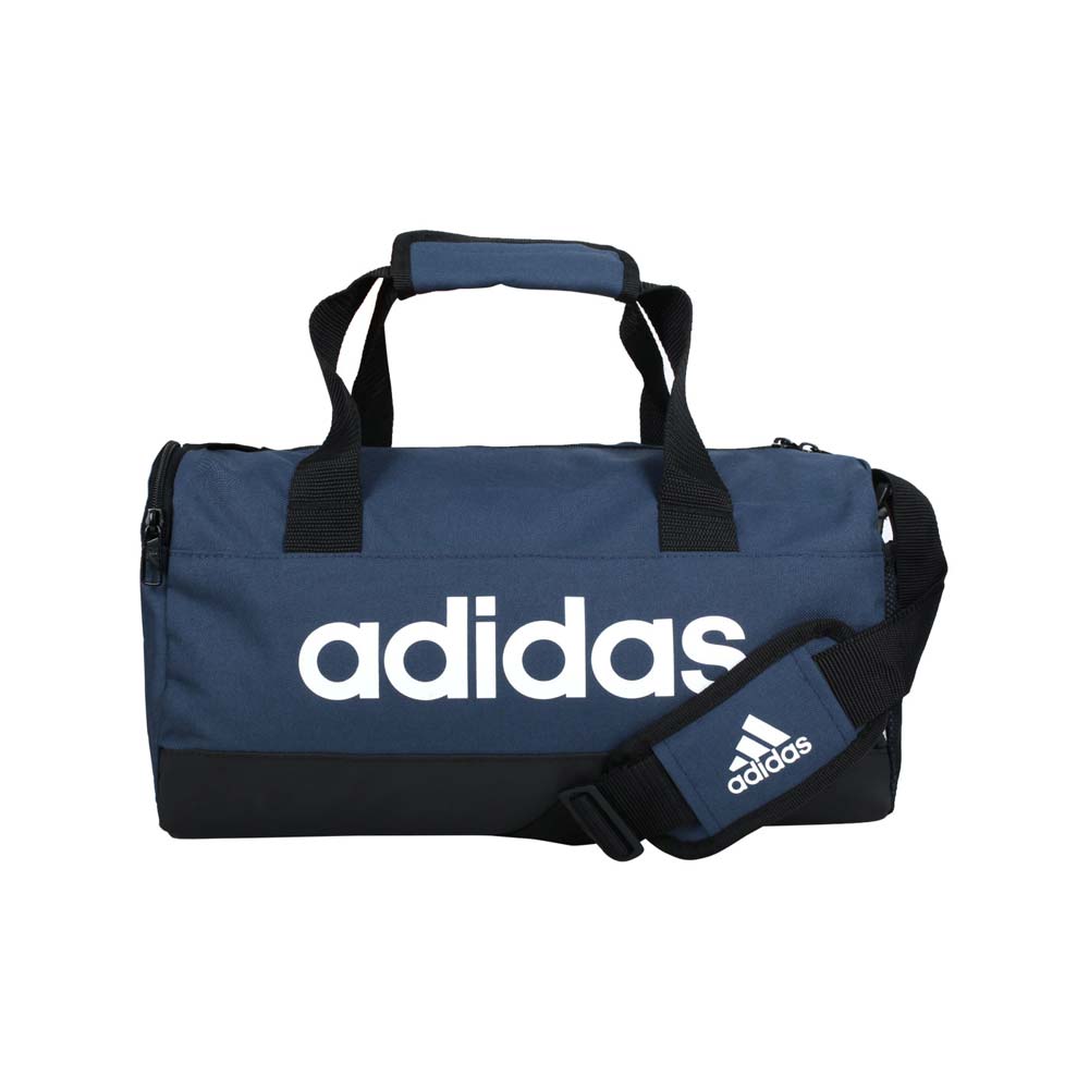 ADIDAS 小型健身包-側背包 裝備袋 手提包 肩背包 14L 愛迪達 GV0951 墨藍白