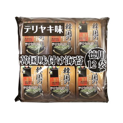 orionjako 韓國照燒風味海苔12入(42g)