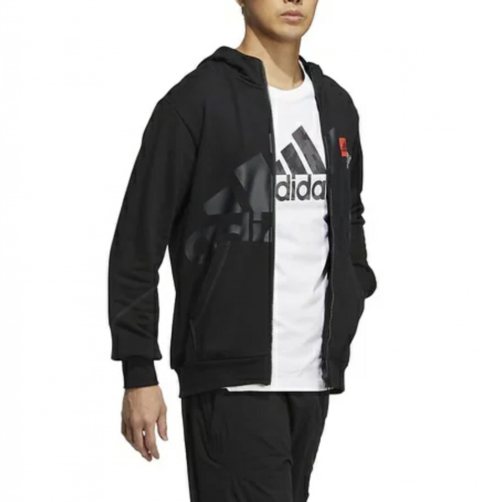 adidas 愛迪達 外套 運動外套 男款 黑 HN8993 MH BP4 KNJKT (S1572)