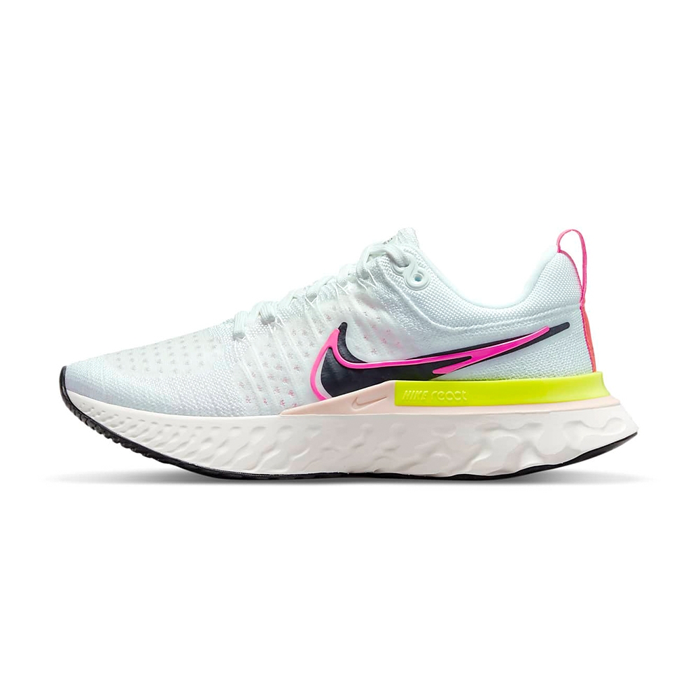 Nike React Infinity Run FK 2 女鞋 白粉色 輕量 避震 包覆 運動 慢跑鞋 DJ5396-100