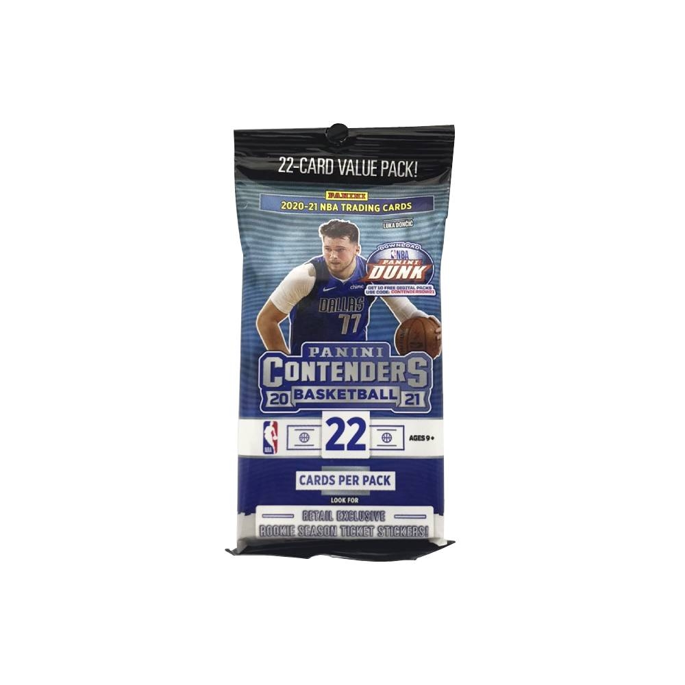 NBA球員卡 2020-21 NBA Panini Contenders BK NPP Fat Pack─袋裝22入