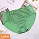 EASY SHOP-大姐姐-高腰包臀大尺碼三角內褲-萊茵綠 product thumbnail 1