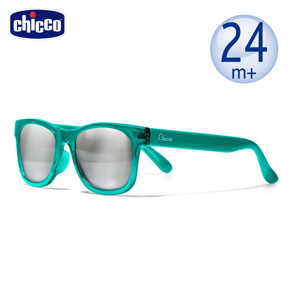 chicco-兒童太陽眼鏡24M+-嘻哈鏡面綠