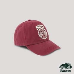 Roots 配件- 運動派對系列 經典棒球帽-酒紅色