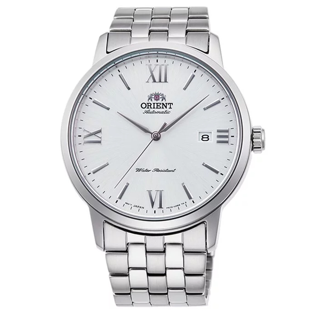 ORIENT 東方錶 DATE系列 簡約羅馬機械腕錶 41.6mm / RA-AC0F10S