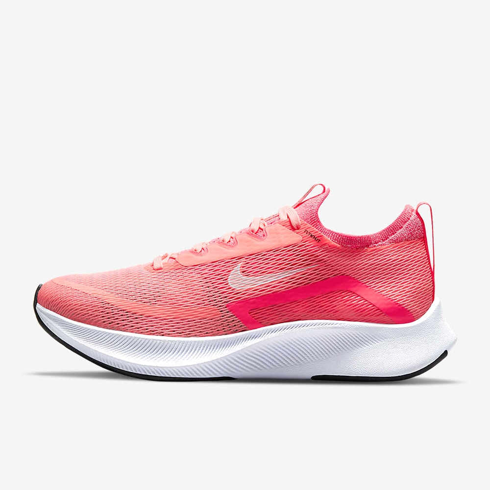 NIKE WMNS ZOOM FLY 4 編織輕量女慢跑鞋-粉-CT2401600