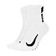 Nike 襪子 Multiplier Running Ankle Socks 男女款 白 中筒 長襪 兩雙入 SX7556-100 product thumbnail 1