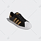 adidas 休閒鞋 男鞋 運動鞋 三葉草 SUPERSTAR 黑咖啡 HP5498 product thumbnail 1