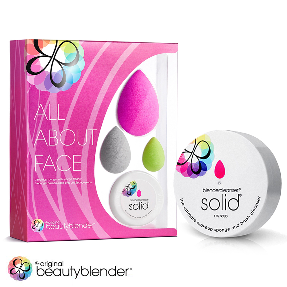 beautyblender 面面俱到清潔組(面面俱到x1+白清潔皂1oz x1)